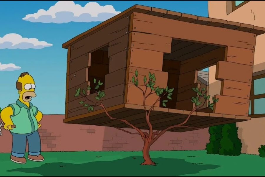 Homer, Bart, la casetta sull’albero e……la SCIA