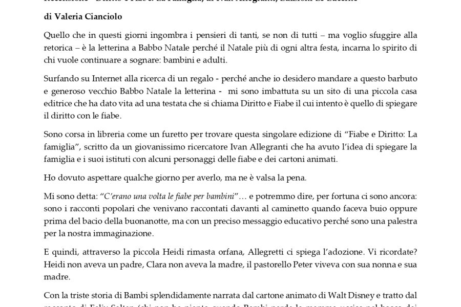 vecchi - diritto spiegato con le fiabe